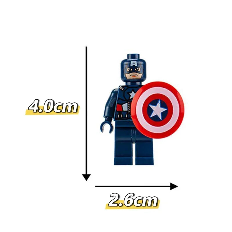 Calendrier de l'Avent Marvel avec 24 Figurines en PVC pour Enfants - Cadeau de Noël Festif et Collectible
