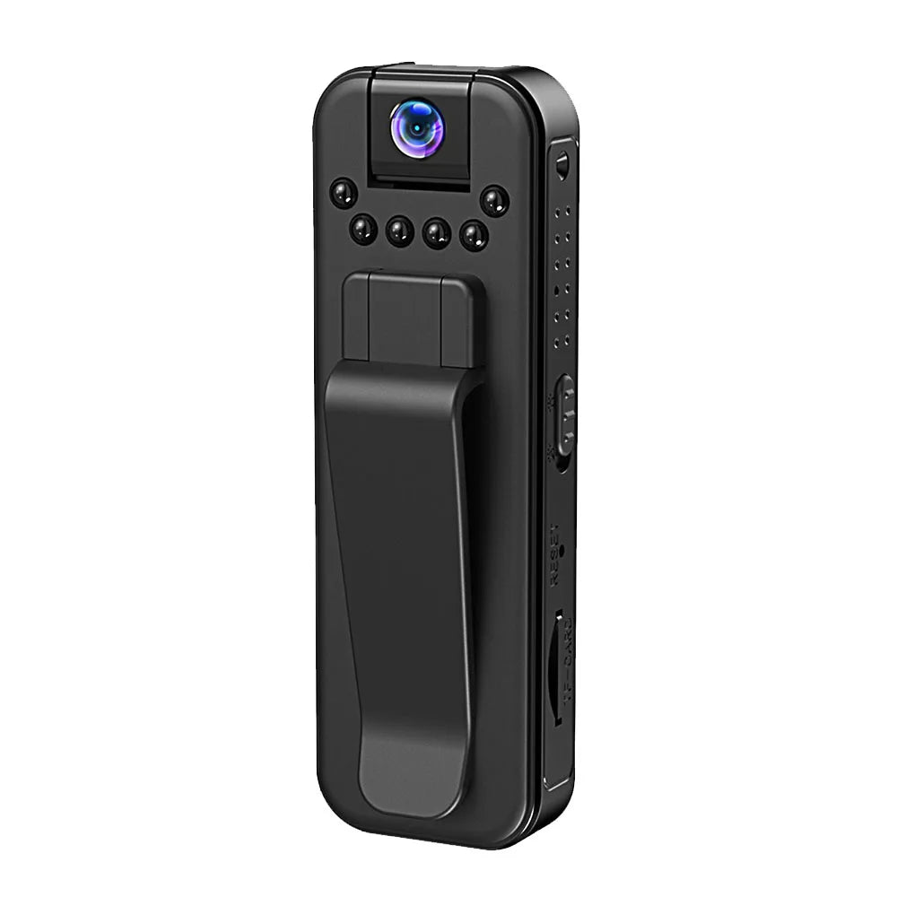 Caméra Mini Wifi 1080P avec Vision Nocturne – Caméra de Surveillance Portable pour Intérieur/Extérieur