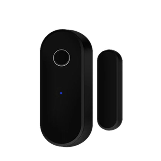 Zigbee Black Door and Window Sensor for Home Security – Real-Time Monitoring with Mobile App