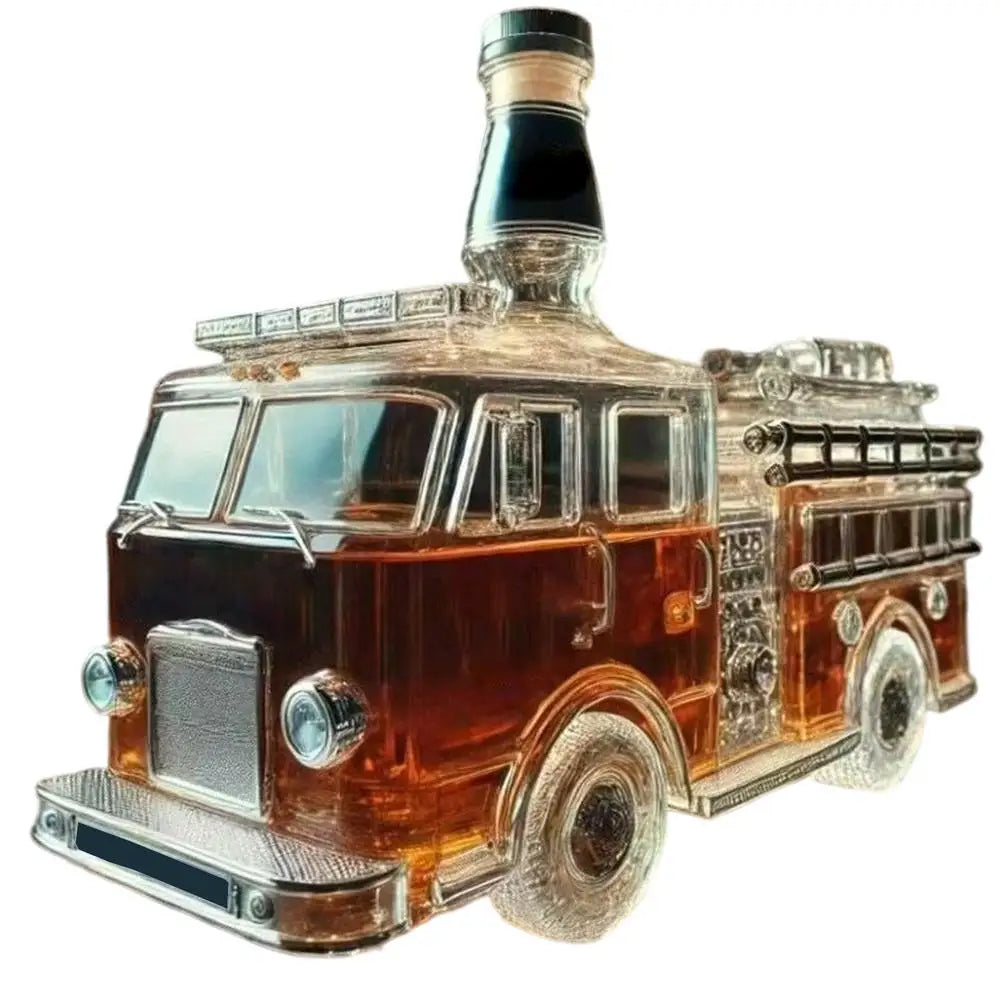 Carafe à whisky en verre avec design de sanglier – 12Oz, décoration élégante pour bar et maison