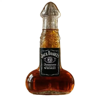 Carafe à whisky en verre avec design de sanglier – 12Oz, décoration élégante pour bar et maison