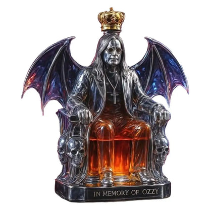 Carafe à whisky en verre avec design de sanglier – 12Oz, décoration élégante pour bar et maison