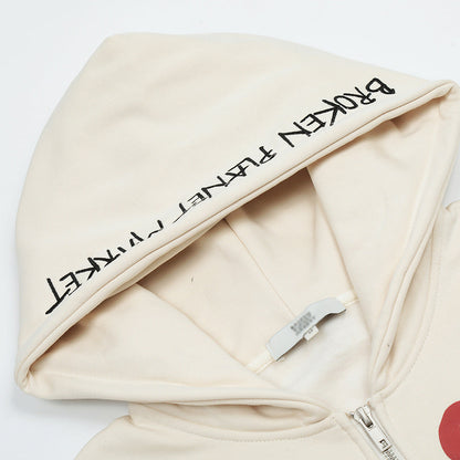 Cardigan à Capuche Surdimensionné pour Homme en Coton - Style Urbain Automnal 4