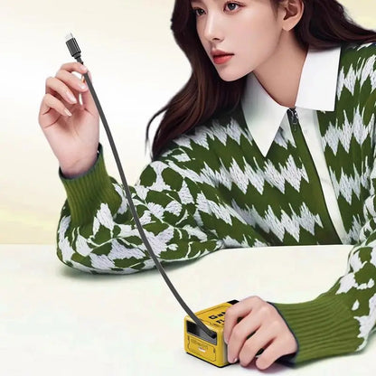 USB-C Charger 35W with Two Ports and Fast Charging Technology – Retractable Adapter