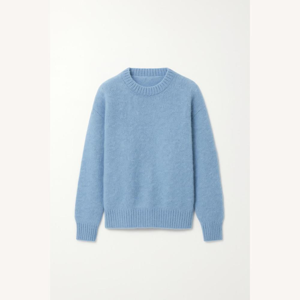 Pull Femme Oversize en Maille Douce – Col Rond, Confortable et Élégant pour Look Décontracté