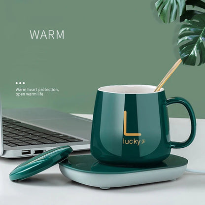 Chauffe-tasse USB avec température constante de 55 ℃ – Accessoire pratique pour bureau et maison