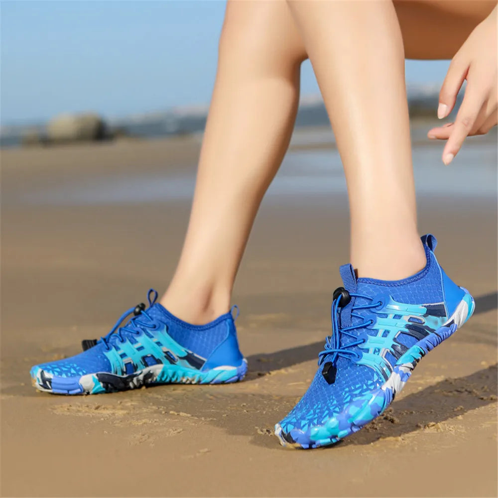 Chaussures Aquatiques Orthopédiques Légères à Séchage Rapide avec Semelle Antidérapante – Confort et Stabilité pour Plage et Piscine