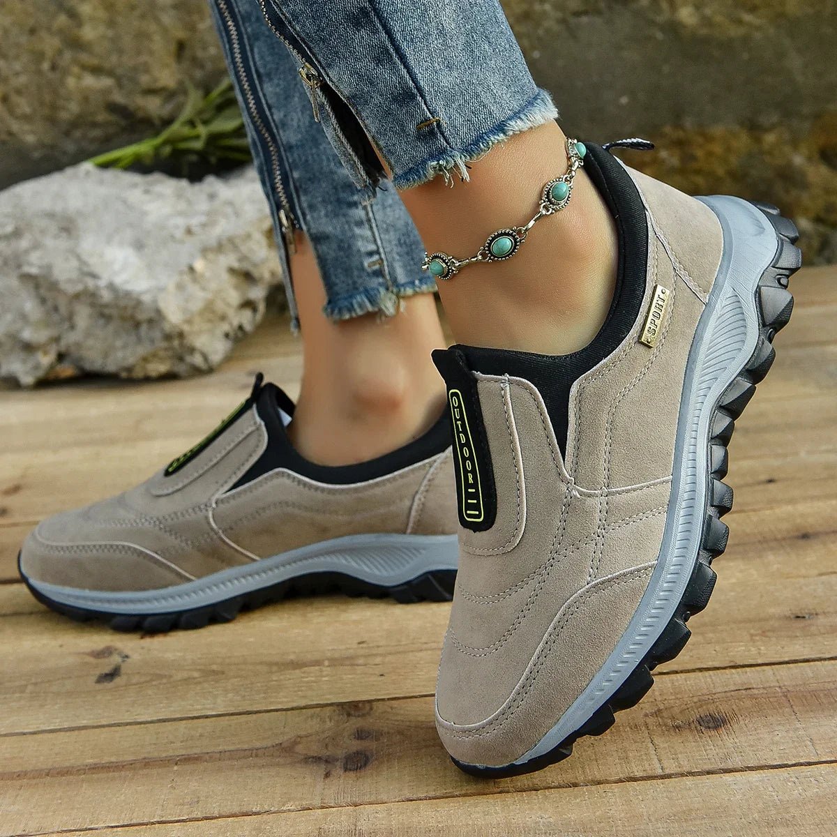 Comfortable Orthopedic Shoes with Soft and Non-Slip Sole for Men and Women
