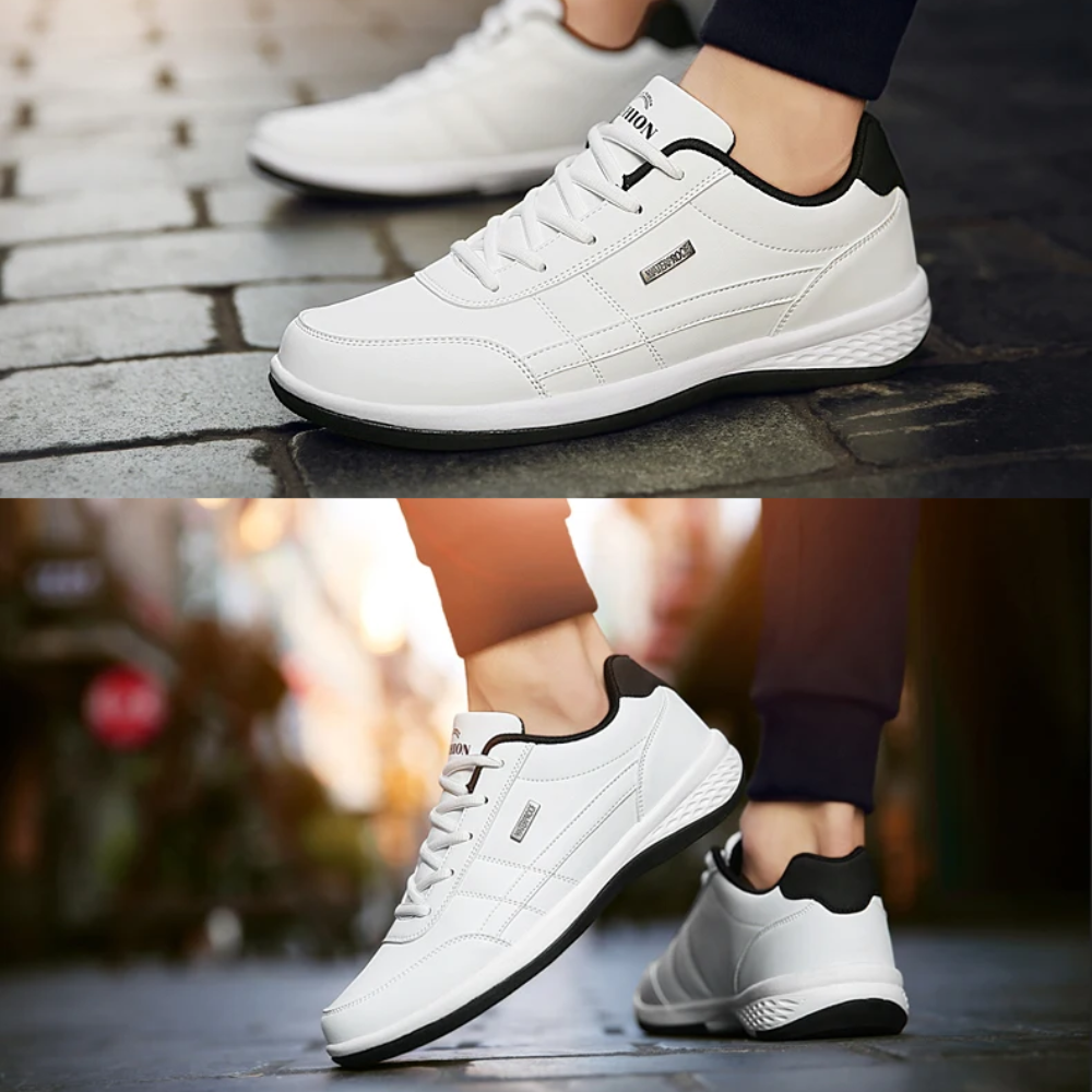 Orthopedic Leather Shoes for Women – Waterproof and Non-Slip Comfort with Wide Toe Box