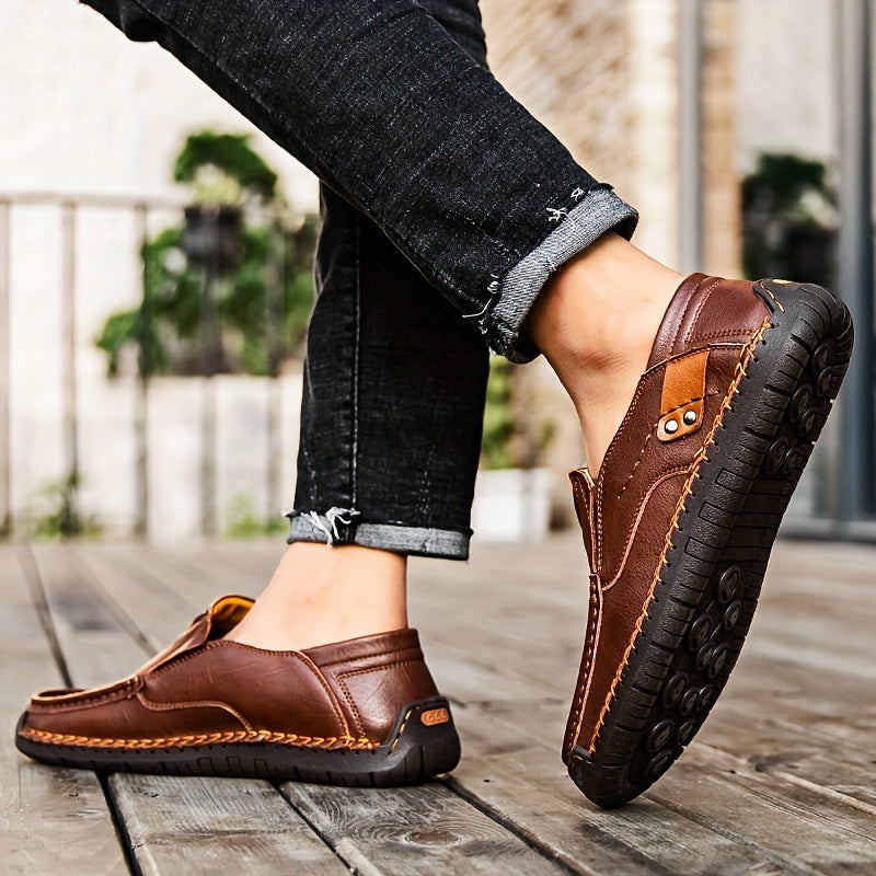 Orthopedic Leather Shoes for Men – Comfort and Elegance for Casual Outfits