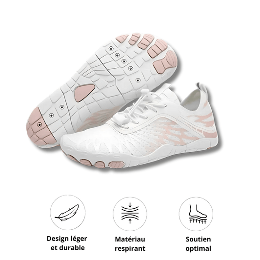 Unisex Minimalist Shoes in Breathable Mesh with Non-Slip Sole – Comfort and Flexibility