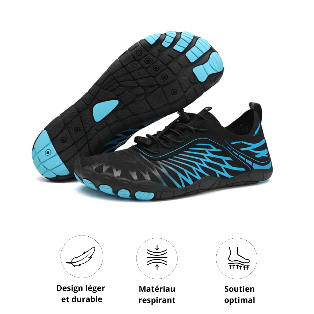 Unisex Minimalist Shoes in Breathable Mesh with Non-Slip Sole – Comfort and Flexibility