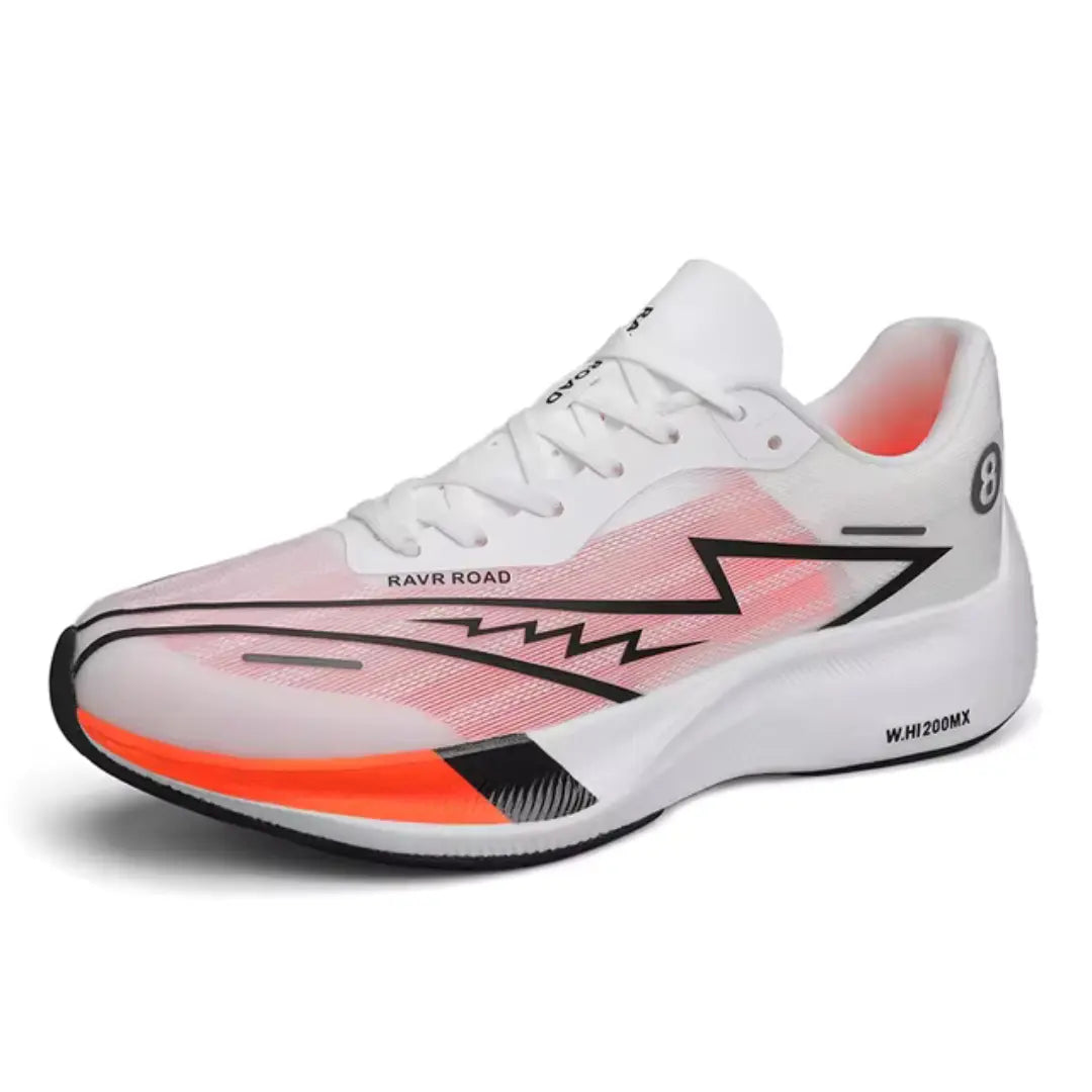 Lightweight Lycra Running Shoes with Breathable Upper and Shock Absorption – Ideal for Marathon