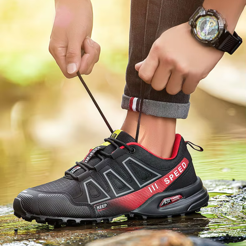 Women's Orthopedic Hiking Shoes with Shock-Absorbing Sole and Non-Slip Grip - Optimal Comfort for Walking