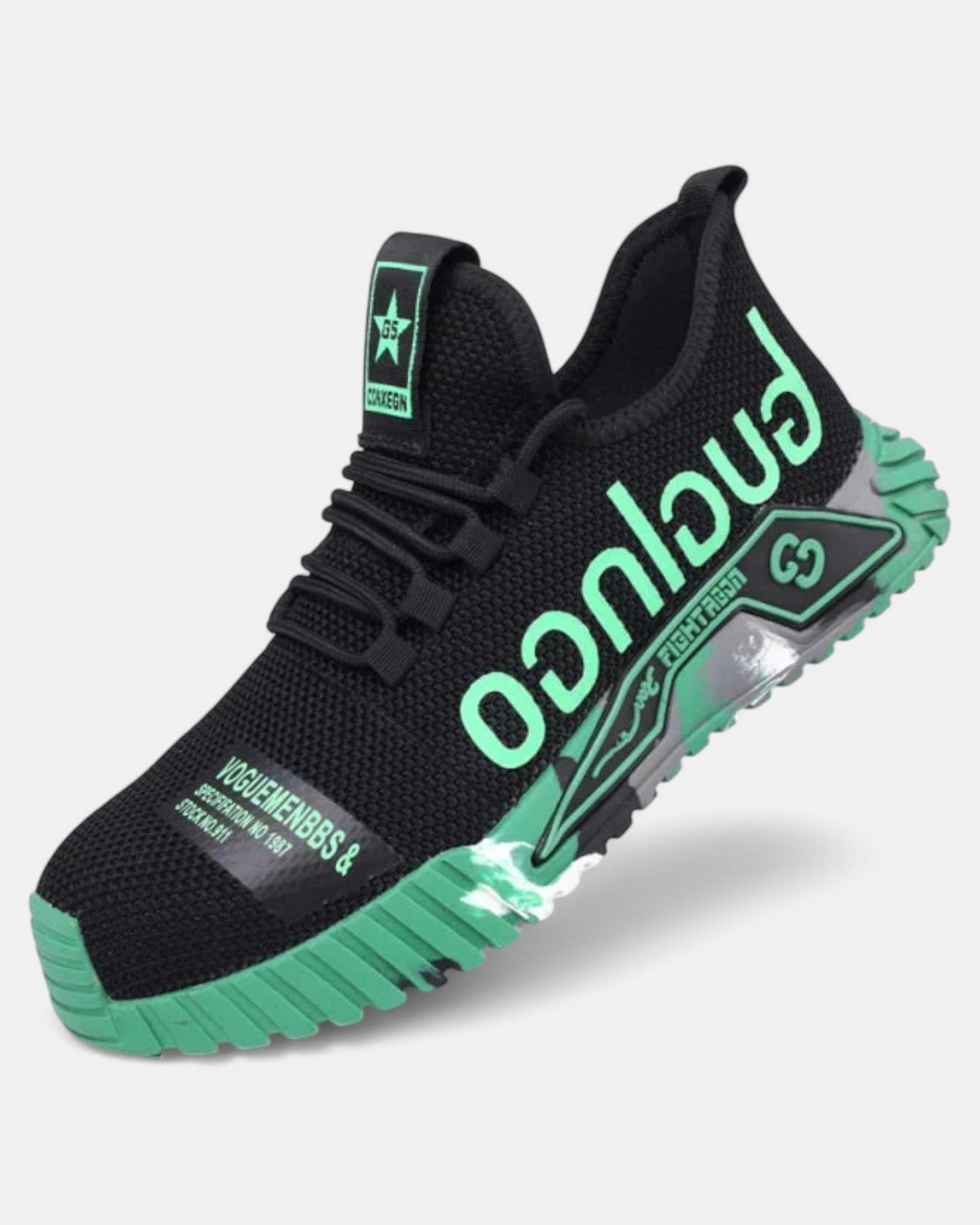 Chaussures de sécurité avec embout en acier et semelle antidérapante – Tige en maille respirante