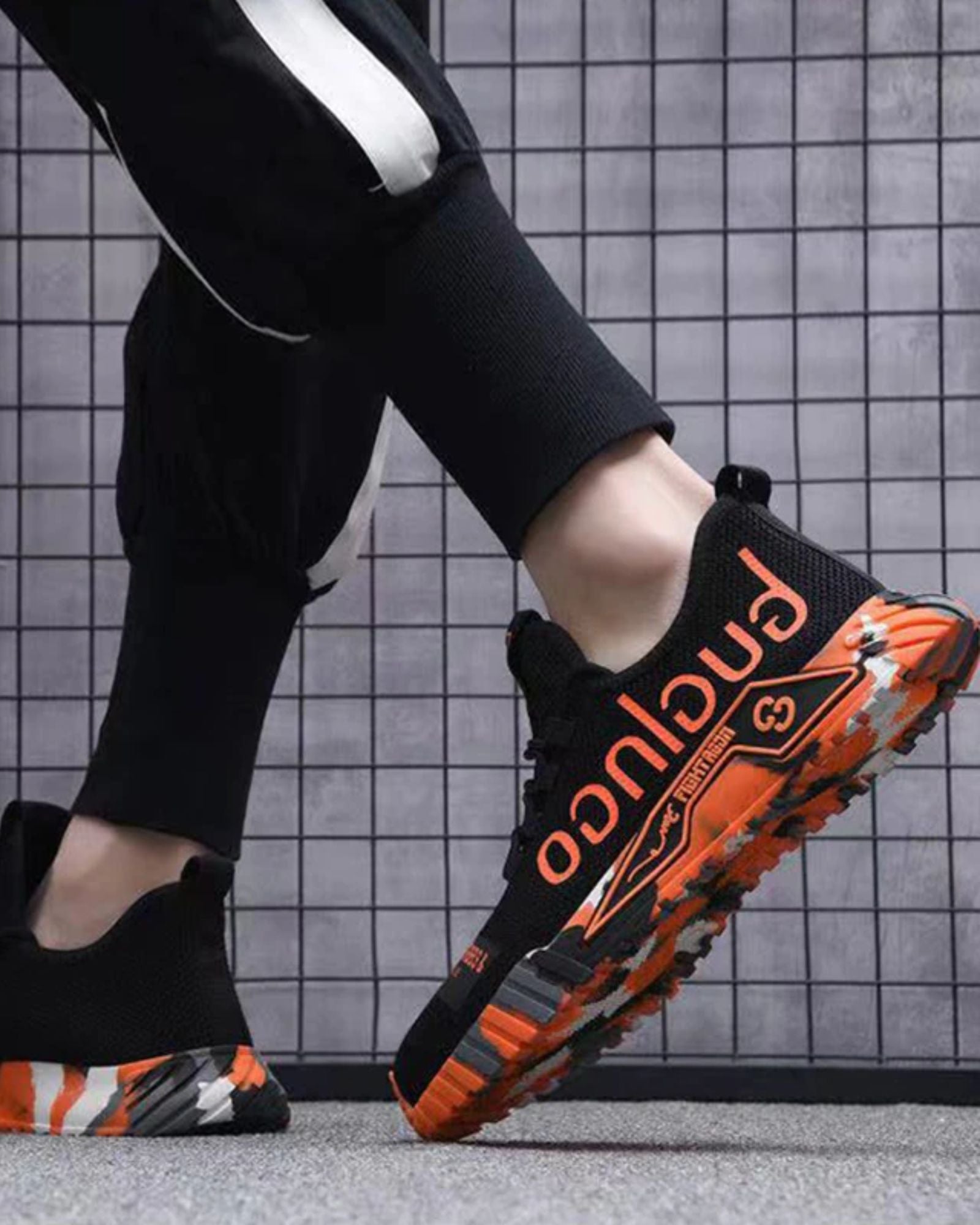 Chaussures de sécurité avec embout en acier et semelle antidérapante – Tige en maille respirante