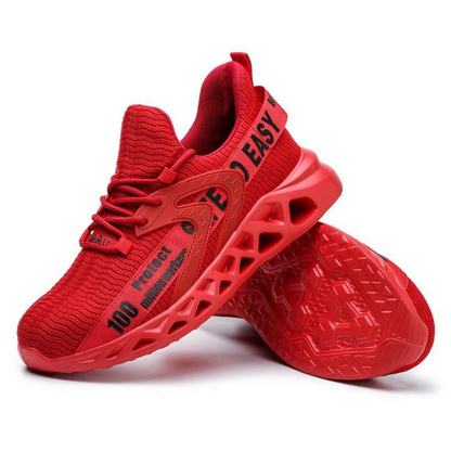 Lightweight safety shoes with steel toe cap and Kevlar sole – Optimal comfort and protection