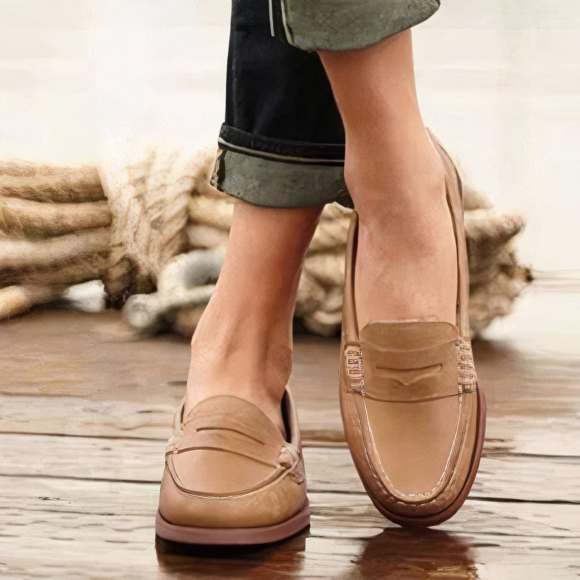Orthopedic shoes for women with ergonomic design and breathable insole