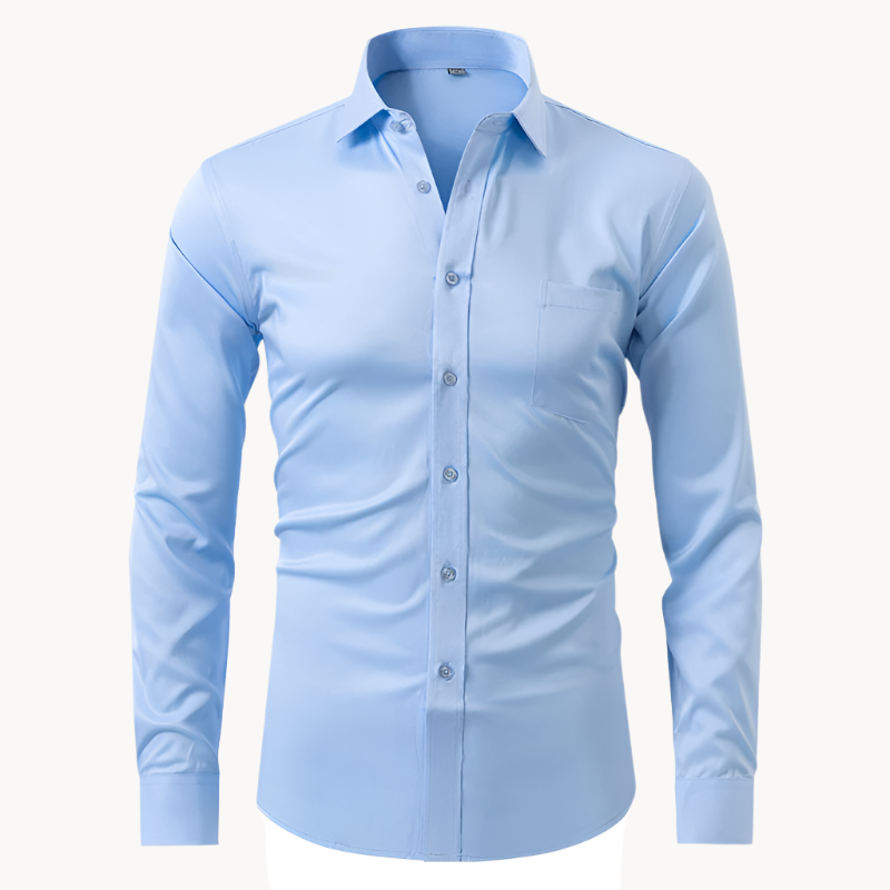 Lightweight and Breathable Men's Shirt with Anti-Dirt Technology – Classic Fit