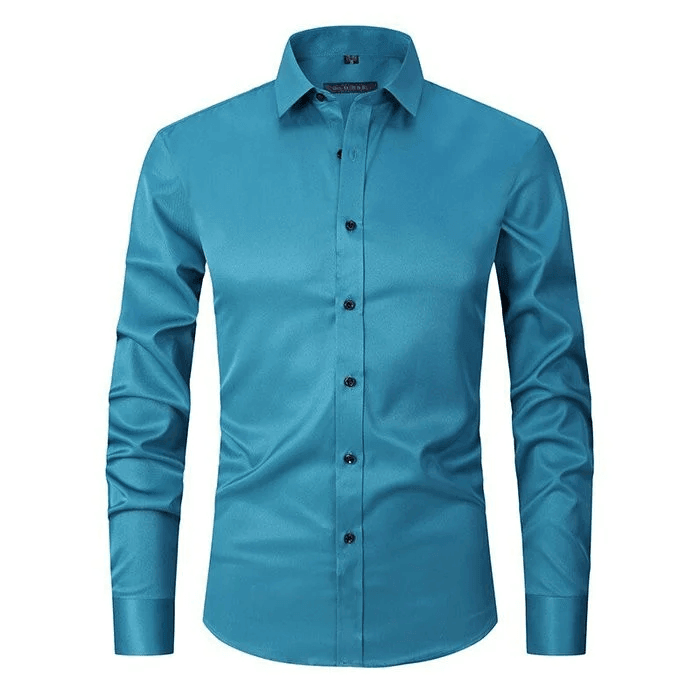 Lightweight and Breathable Men's Shirt with Anti-Dirt Technology – Classic Fit