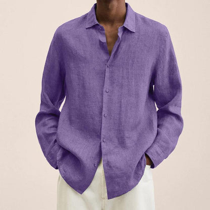 Breathable Linen Shirt for Men – Elegant and Comfortable for All Occasions