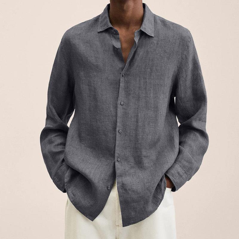 Breathable Linen Shirt for Men – Elegant and Comfortable for All Occasions