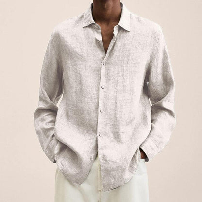 Breathable Linen Shirt for Men – Elegant and Comfortable for All Occasions