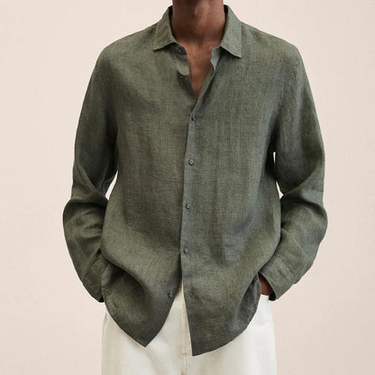 Breathable Linen Shirt for Men – Elegant and Comfortable for All Occasions