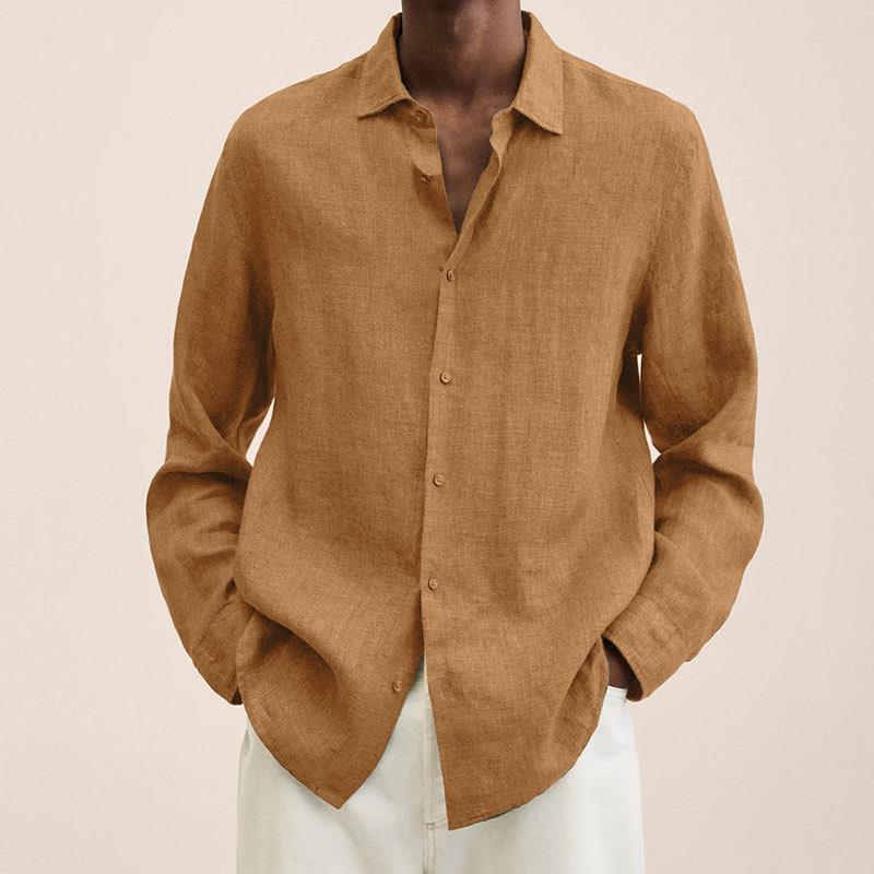 Breathable Linen Shirt for Men – Elegant and Comfortable for All Occasions