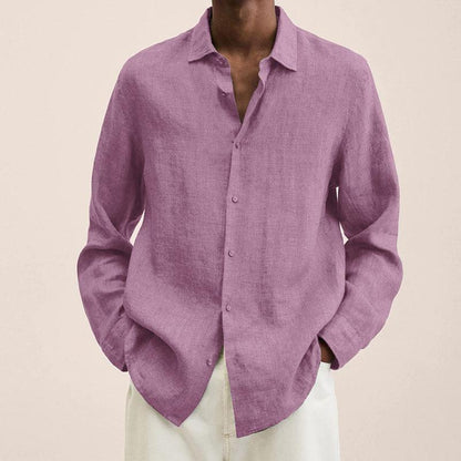 Breathable Linen Shirt for Men – Elegant and Comfortable for All Occasions