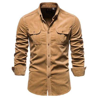 Corduroy Shirt for Men – Casual and Versatile Fit