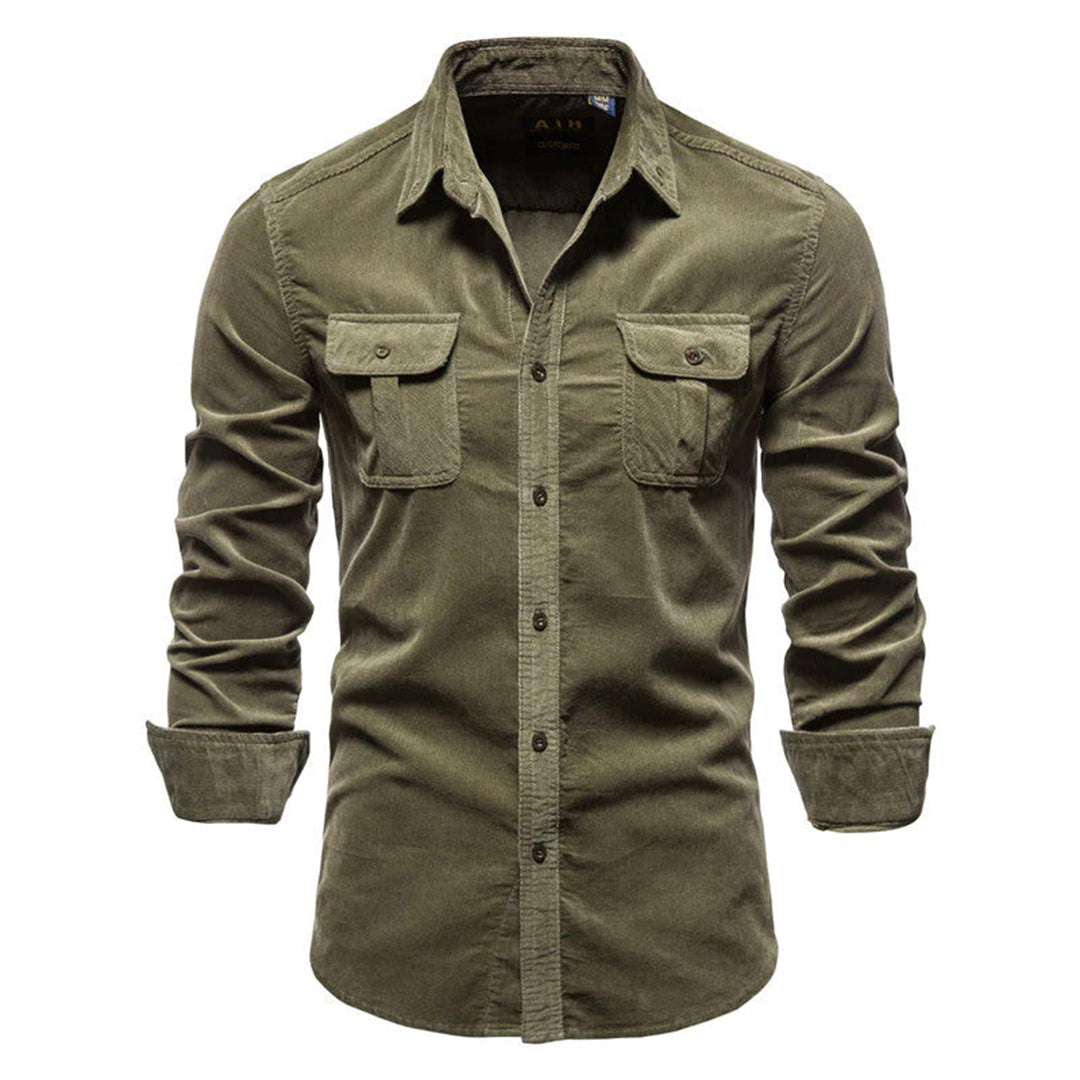 Corduroy Shirt for Men – Casual and Versatile Fit