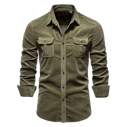 Corduroy Shirt for Men – Casual and Versatile Fit