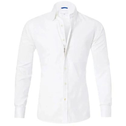 Wrinkle-Resistant Shirt for Men with Hidden Zipper – Breathable and Durable Fabric