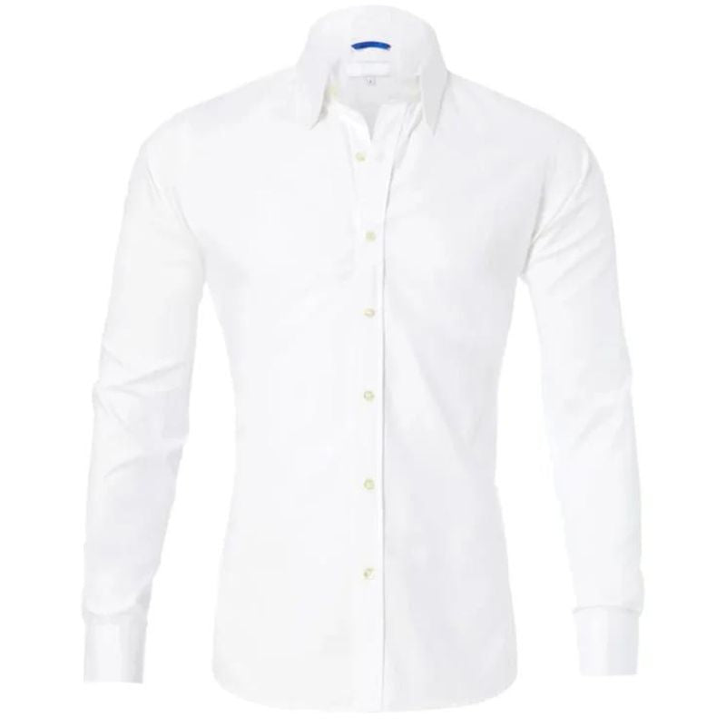 Wrinkle-Resistant Shirt for Men with Hidden Zipper – Breathable and Durable Fabric
