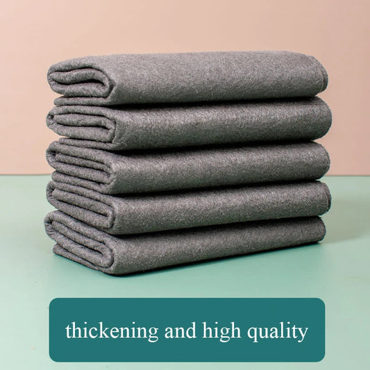 Chiffons de nettoyage en microfibre épaissis – Serviettes réutilisables et sans traces pour la maison et la voiture