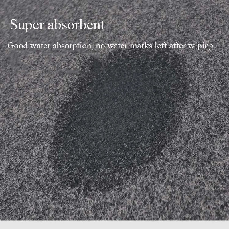 Chiffons de nettoyage en microfibre épaissis – Serviettes réutilisables et sans traces pour la maison et la voiture