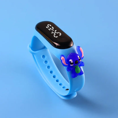 Children's LED Sports Watch with Mickey Design – Waterproof Electronic Bracelet for Kids