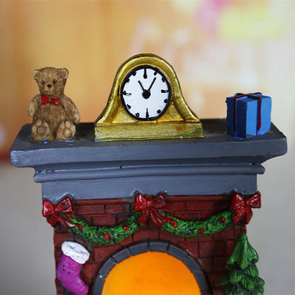 Christmas LED Night Light Ornaments – Santa Claus and Snowman Decorative Holiday Lights for Bedroom and Garden