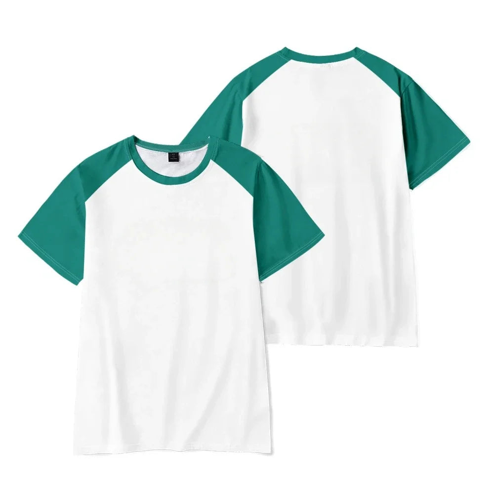 Costume Cosplay Seong Gi-hun de Squid Game – Ensemble Pantalon et Veste Vert pour Halloween et Fêtes à Thème