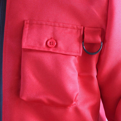 Complete Red Squid Cosplay Costume – Comfortable Fit, Durable Fabric, For Themed Events and Halloween