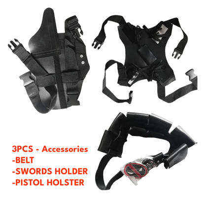 Deadpool Costume for Adults and Children with Mask and Complete Accessories