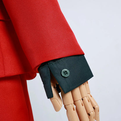 Red Joker Costume for Men with Jacket, Vest, and Pants – Ideal for Halloween 2025