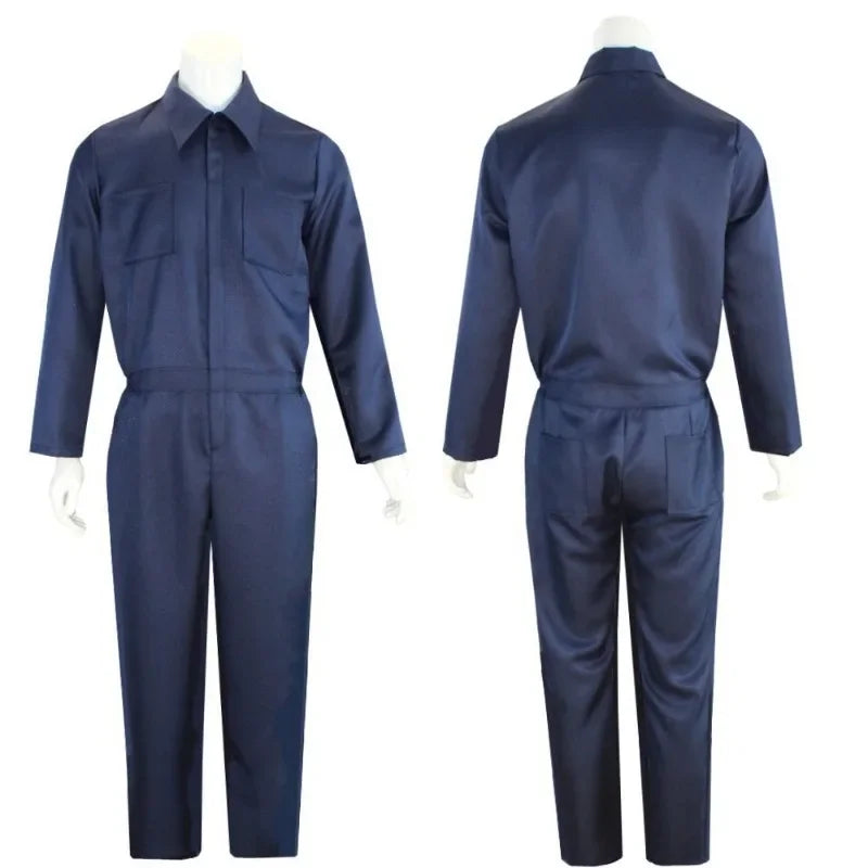 Costume d'Halloween Authentique Michael Myers pour Adultes avec Masque Réaliste – Idéal pour Cosplay et Événements Horrifiques