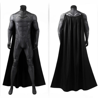 Batman Spandex Costume with Cape for Halloween and Cosplay – Unisex, Perfect Fit