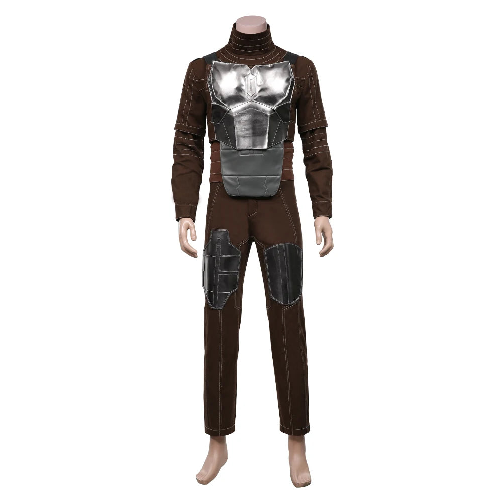 Space Bounty Hunter Costume for Halloween – Complete Set with Armor and Accessories