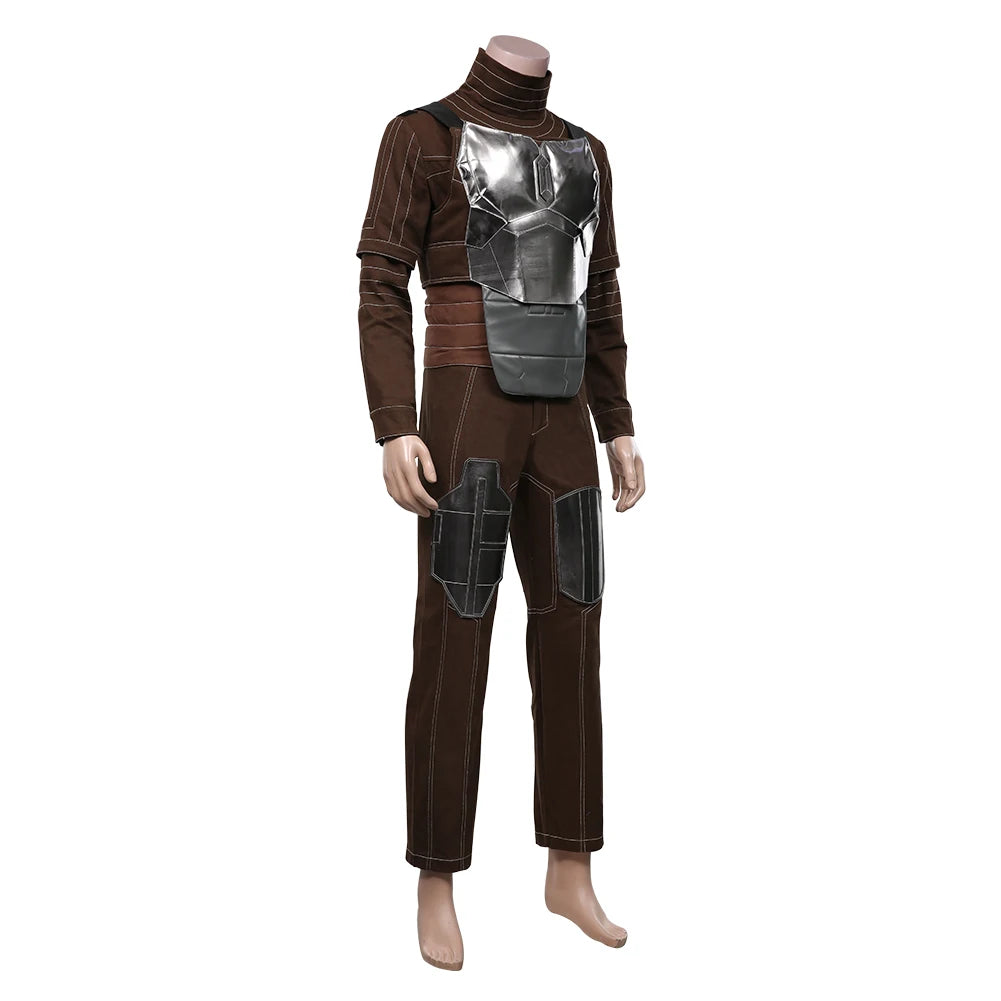Space Bounty Hunter Costume for Halloween – Complete Set with Armor and Accessories