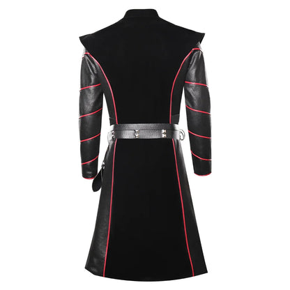 Daemon Prince Dragon Cosplay Costume for Men – Complete Set with Coat, Belt, and Waist Bag