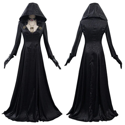Vampire Lady Cosplay Costume – Premium Set for Halloween and Themed Events