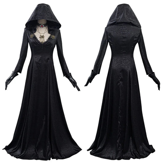 Vampire Lady Cosplay Costume – Premium Set for Halloween and Themed Events